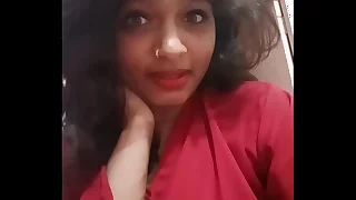 Sexy Sarika Desi Teen Dirty Sexual intercourse Talking In the air Her Step Brother
